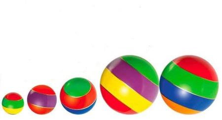 Купить Мячи резиновые (комплект из 5 мячей различного диаметра) в Биробиджане 
